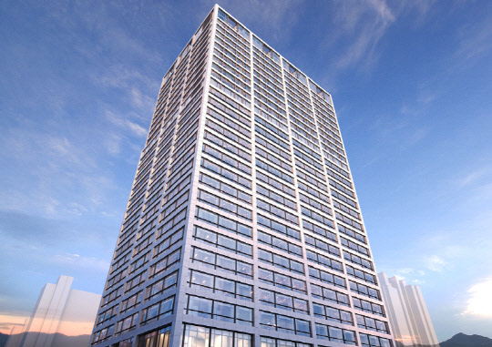 힐스테이트 과천청사역 투시도. <현대건설 제공>